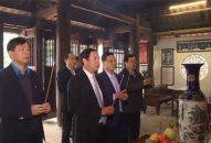 Sẵn sàng cho Lễ khánh thành Nhà tưởng niệm đồng chí Nguyễn Đức Cảnh