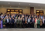 Lãnh đạo thành phố tiếp xúc các đại biểu Hội đồng hương Hải Phòng tại Hà Nội