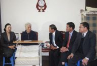 Lãnh đạo thành phố tới viếng và thắp hương cố Tổng Bí thư Đỗ Mười