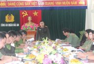 CATP kiểm tra công tác tại Công an quận Hải An