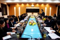 Ban Pháp chế HĐND thành phố làm việc với TAND thành phố và TAND một số quận, huyện