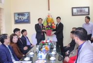 Ủy ban MTTQ Việt Nam thành phố: Thăm và chúc mừng Giáng sinh Tòa giám mục Hải Phòng