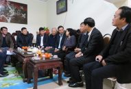 Chủ tịch UBND thành phố đi thăm, chúc tết đối tượng chính sách nhân dịp Tết Nguyên đán Kỷ Hợi 2019