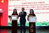 Quận ủy Lê Chân:  Khen thưởng 19 đảng bộ, chi bộ cơ sở trong sạch vững mạnh tiêu biểu