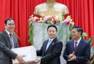 Bộ trưởng Bộ Tài nguyên và Môi trường thăm, chúc tết Đài khí tượng thủy văn khu vực Đông Bắc