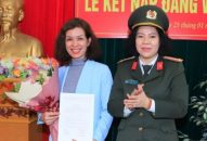 Chi bộ Báo An ninh Hải Phòng kết nạp đảng viên mới