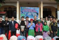 Phòng Cảnh sát Hình sự CATP cùng các nhà hảo tâm: Trao tặng quà học sinh và nhân dân tỉnh Hà Giang