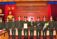 Phòng Tham mưu CATP: Công bố Quyết định nâng cấp Chi đoàn thành Đoàn cơ sở