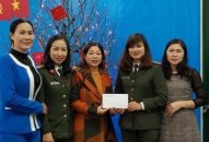 Hội Phụ nữ Phòng An ninh Kinh tế – CATP: Tặng quà Tết hội viên huyện đảo Bạch Long Vỹ