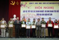 Quận Đồ Sơn: Khen thưởng 15 doanh nghiệp, hộ kinh doanh tiêu biểu năm 2018