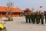 Phòng Cảnh sát ĐTTP về ma túy – CATP: Dâng hoa tại Nhà tưởng niệm đồng chí Nguyễn Đức Cảnh