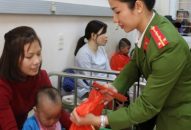 Văn phòng cơ quan cảnh sát điều tra – CATP:  Mang xuân về cho các bệnh nhi