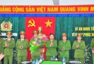 Công an thành phố Khen thưởng Trại tạm giam