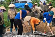 Quận Đồ Sơn: Tiếp nhận hơn 10 nghìn tấn xi măng làm đường giao thông nội đồng