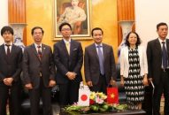 Lãnh đạo thành phố tiếp ngài Công sứ Kinh tế, Đại sứ quán Nhật Bản tại Việt Nam