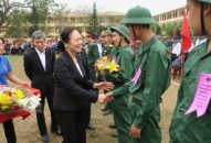 Huyện Kiến Thụy tổ chức lễ giao nhận quân năm 2019