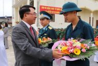Huyện An Lão:  261 tân binh lên đường nhập ngũ