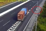 Phương tiện đi lùi trên đường cao tốc là thiếu biển chỉ dẫn đường bộ