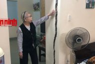 Thi công khách sạn 5 sao tại số 12 (cũ) Trần Phú:  28 hộ đã được sửa chữa, khắc phục tạm thời