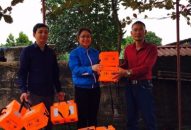 Thanh niên Hải Phòng – Những hành động đẹp:  Tặng dụng cụ nổi cho 2 mô hình bến đò ngang