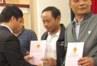 Dự án chỉnh trang sông Tam Bạc: Trao 30 giấy chứng nhận quyền sử dụng đất tái định cư mặt đường Thế Lữ