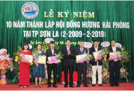 Hội đồng hương Hải Phòng tại Sơn La kỷ niệm 10 năm thành lập