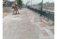 Đến ngày 26-3 cơ bản khắc phục tình trạng sụt lún hè đường Tam Bạc