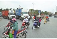 Giao thông phức tạp, tai nạn rập rình