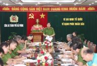 Công an thành phố tổ chức lực lượng bảo đảm an ninh trật tự trận đấu bóng đá giữa CLB Hải Phòng và CLB Nam Định