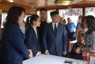 Đoàn đại biểu Liên minh Nghị viện Pháp ngữ tham quan Vịnh Hạ Long