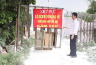 Cảnh giới nghiêm ngặt tại ổ dịch tả lợn châu Phi đầu tiên tại Hà  Nội