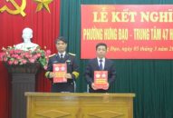 Lễ kết nghĩa phường Hưng Đạo – Trung tâm 47 Hải quân