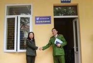 Hội phụ nữ phòng PK02 CATP: Gắn biển công trình phần việc “Nhà ăn tập thể do phụ nữ đảm nhận”