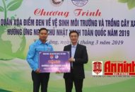 Thành đoàn Hải Phòng: Trồng 220 cây xanh dọc tuyến đường vào di tích Mả Nghè, Tiên Lãng