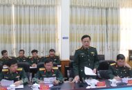 Đoàn ĐBQH thành phố Hải Phòng giám sát việc thực hiện Luật Dân quân tự vệ tại Bộ Chỉ huy quân sự thành phố