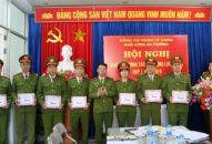 Khối công an phường quận Lê Chân: Khen thưởng 15 cá nhân tiêu biểu, xuất sắc