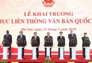 Khai trương Trục liên thông văn bản quốc gia