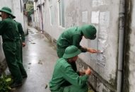 Đoàn phường Vạn Sơn (Đồ Sơn): Ra quân xóa quảng cáo rao vặt