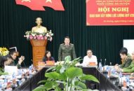 Giao ban xây dựng lực lượng khối Công an huyện quý I, năm 2019