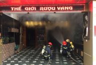 Cháy lớn trên đường Lạch Tray, Hải Phòng