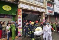 Một người chết trong vụ cháy khách sạn ở Hải Phòng