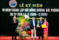 Kỷ niệm 10 năm thành lập Hội đồng hương Hải Phòng tại thành phố Sơn La