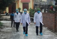 205.000 kg vôi bột được sử dụng tiến hành tiêu độc khu vực ổ dịch, vùng dịch tả lợn Châu Phi