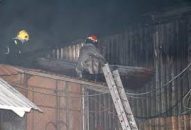 Cháy xưởng sản xuất bánh đa