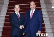 Thủ tướng tiếp Bí thư Đảng ủy Khu Tự trị dân tộc Choang Quảng Tây