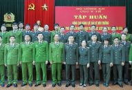 Bế giảng lớp tập huấn nâng cao năng lực bảo vệ môi trường trong lực lượng CAND