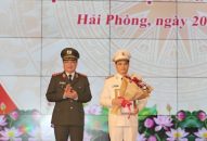 Bộ Công an: Công bố Quyết định của Bộ trưởng Bộ Công an bổ nhiệm  Đại tá Lê Ngọc Châu giữ chức vụ Giám đốc CATP Hải Phòng