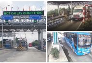 Liên tiếp các trạm thu phí bị tông gãy barie, trong khi BOT Cai Lậy hoãn thu phí trở lại