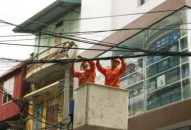 Ra quân chỉnh trang hệ thống dây điện, cáp ngoại vi viễn thông