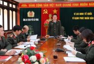 Ủy ban kiểm tra Đảng ủy CATP: Nâng cao chất lượng công tác kiểm tra Đảng